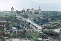 Polish fortress on the Dneipr river in the Ukraine
