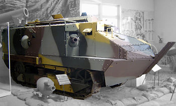 Schneider tank at the Saumur military museum