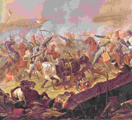 Napoleons Polish lancers take a beating at Waterloo