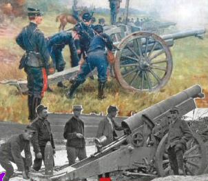 French guns of WW1