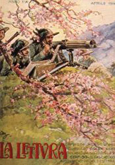 Alpini machine gun