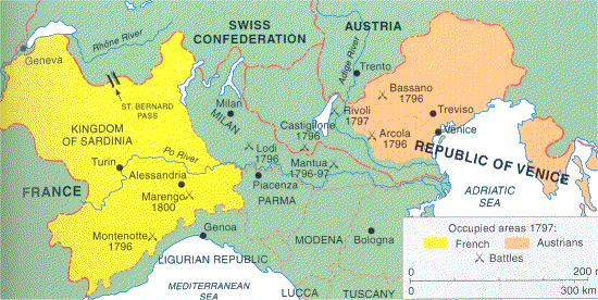 napoleons campaigns in north italy