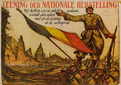 Belgian recruiting poster