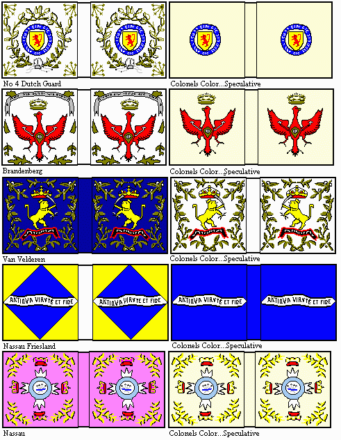 dutch and allied banners 1702 - 14