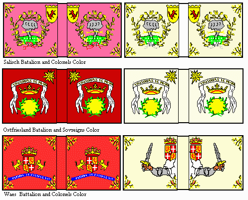 Dutch banners 1702 - 14