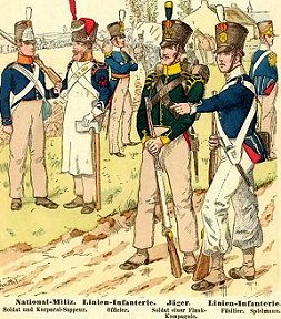 Dutch - Belgian infantry 1815
