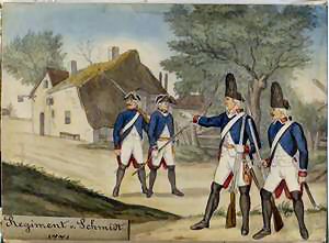 Regt van Schmidt 1771