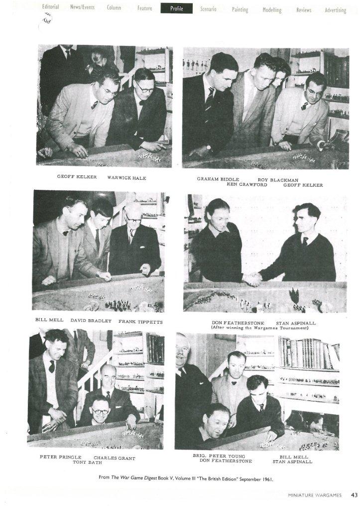 Don Featherstone and the pioneers of UK wargaming in the 1960s