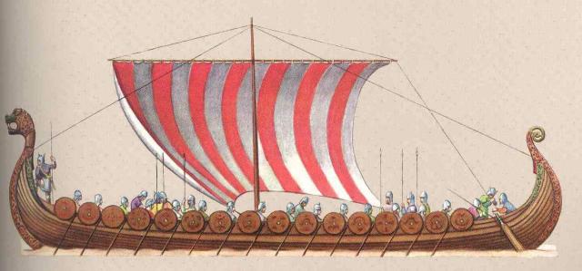 Viking longship