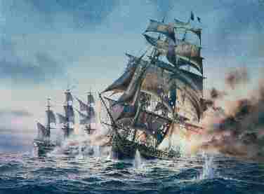 French frigate