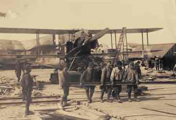 British interventionist aircraft on the Northern front