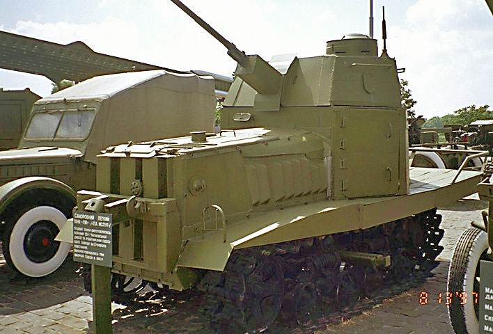 armoured car improvised from an early tractor