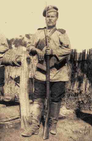 infantry in summer uniform