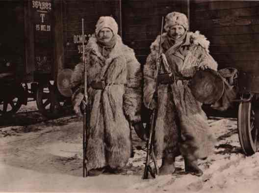 Siberian troops