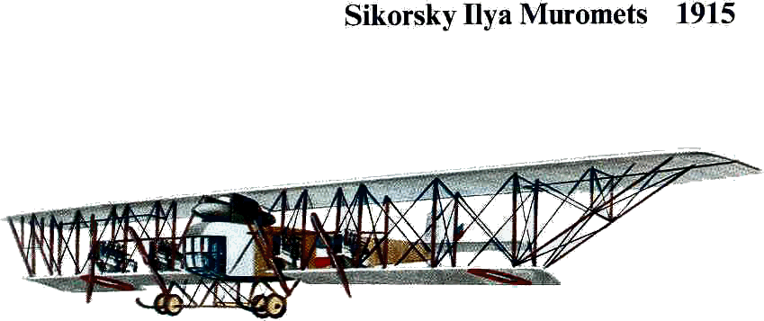 russian Muromets bomber of 1915