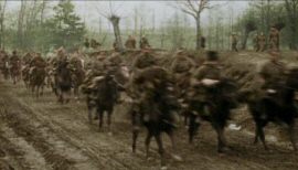 Cossacks advance to Tannenberg 1914