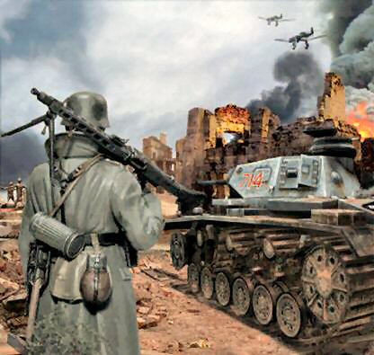 germans push into stalingrad 1942