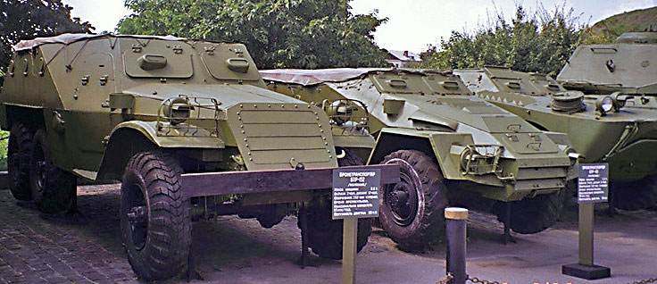 Soviet APCs of the late war