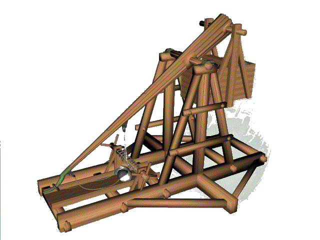 Trebuchet siege engine