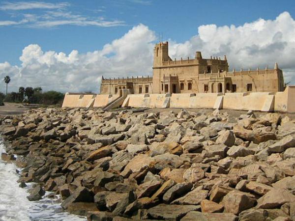 the old Danish fort Dansborg at Tranquebar
